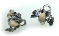 Grandel Ohringe echt Silber 925 Jagdschmuck Grandelschmuck Ohrstecker 1859