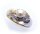Damen Ring echt Gold 585 Perle Brillant 0,16ct Bicolor Gelbgold Perlen Diamant