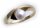 Damen Ring echt Gold 333 Perle 6,5 mm teilmatt Gelbgold 8kt Zuchtperle
