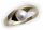 Damen Ring echt Gold 333 Perle 6,5 mm teilmatt Gelbgold 8kt Zuchtperle