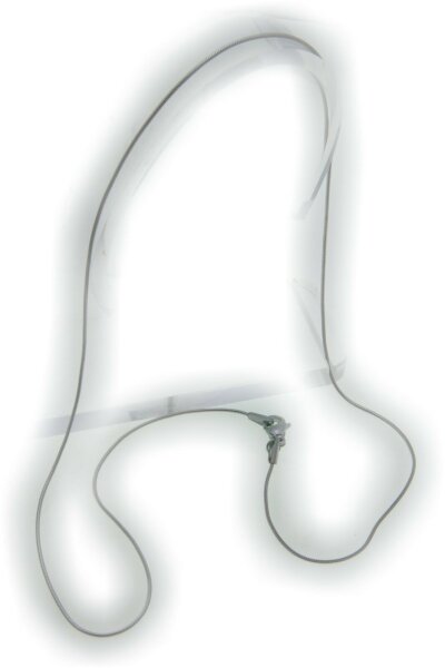 Kette Schlangenkette aus Edelstahl 1,0 mm 50 cm Stahl Schlange