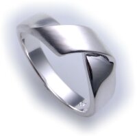 exkl. Damen Ring echt Silber 925 teilmattiert...