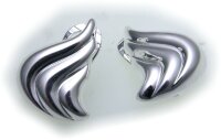 exkl. Ohrringe echt Silber 925 Clip poliert Ohrclip...