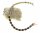 Damen Armband m. Granat echt Gold 585 Armschmuck 19 cm Granatschmuck Gelbgold