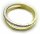 Damen Ring Perlen echt Gelbgold 333 8 karat Zirkonia Gold Qualität Bicolor Top