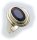 Damen Ring m. Granat in echt Silber 925 Granatring Sterlingsilber Qualität Neu