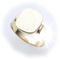 Herren Damen Ring echt Gold 585 mit Monogrammgravur...