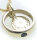 Taufring mit Uhr  Saphir echt 585 14 karat Gold Safir Taufe Baby Qualität Neu