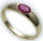 Bestpreis Damen Ring echt Gold 333 Rubin 8kt Gelbgold rot made Germany