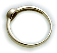Damen Ring echt Gold 333 Safir 8kt Juwelierqualität...