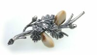 Grandel Brosche Silber 925 Jagdschmuck Grandelschmuck...