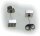 Ohrringe Stecker Edelstahl matt Zirkonia Ohrstecker Hardwear by Landmesser