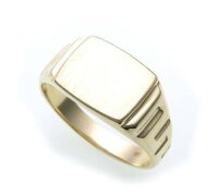 Neu Herren Ring echt Gold 333 mit Monogrammgravur...