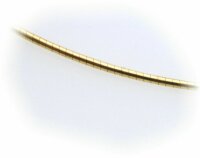 Damen Collier echt Gelbgold 585 Anhänger Zirkonia Einsteiner Gold Halskette 14kt