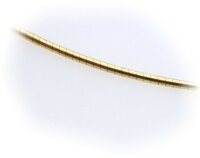 Damen Collier echt Gelbgold 585 Anhänger Zirkonia Einsteiner Gold Halskette 14kt